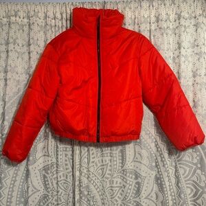 Wild Fable Red Puffer Jacket Size XS